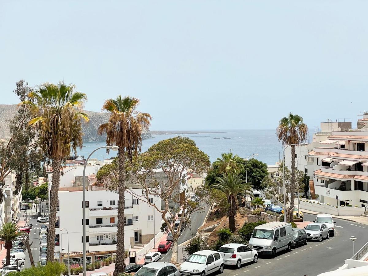 Playa De Los Cristianos Apto A 5Min De La Playa Terraza Con Vistas Al Mar Extérieur photo